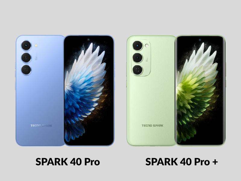 Tecno Spark 40 Pro vs Pro+