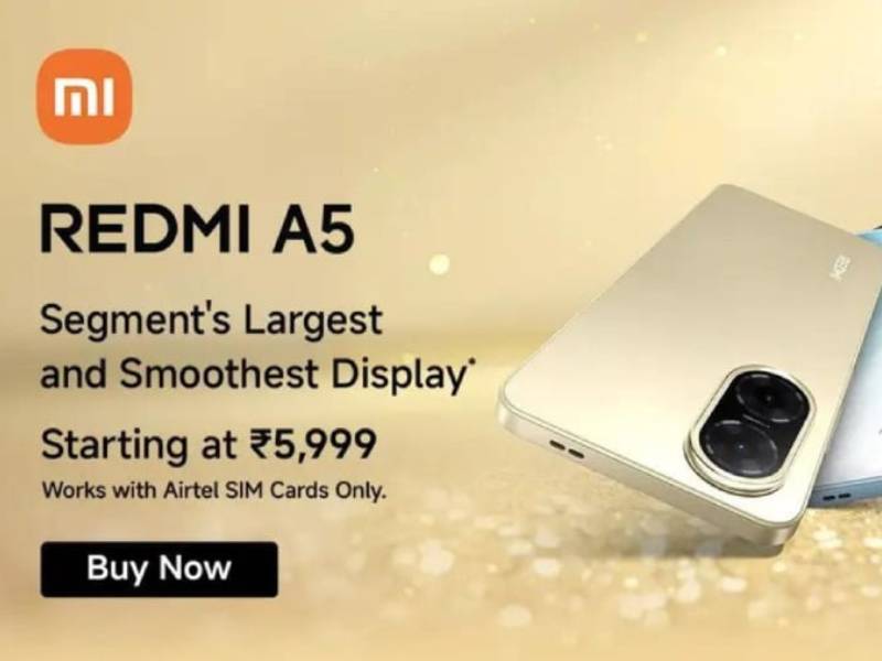 Redmi A5 india