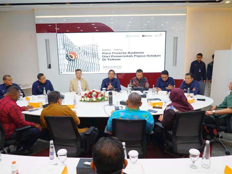 Telkom Terima Kunjungan Pemda Papua Selatan