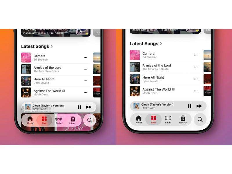 iOS 26 Liquid Glass