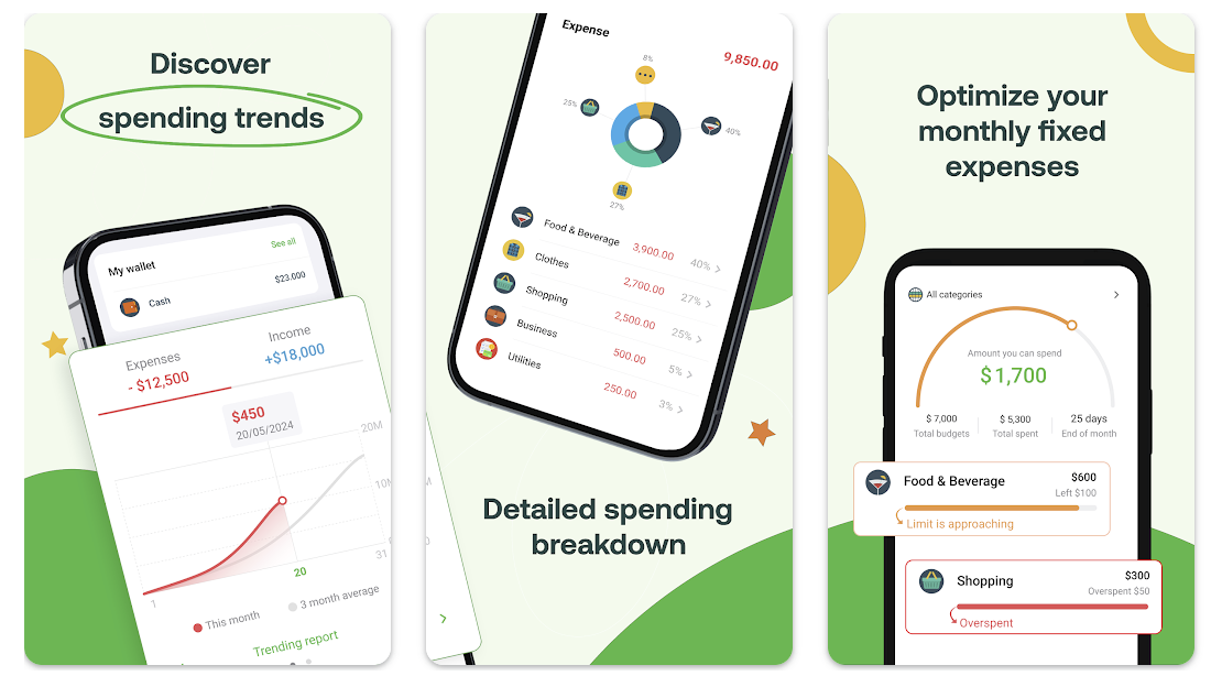 Money Lover - Aplikasi Pengelola Keuangan Rumah Tangga