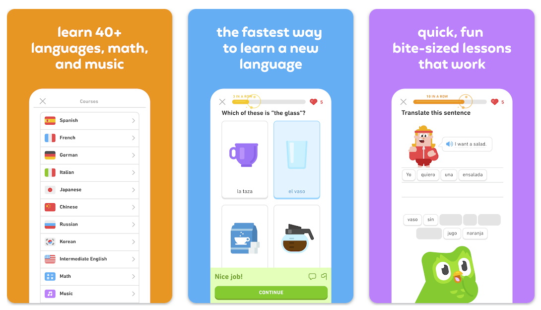Duolingo aplikasi belajar bahasa inggris