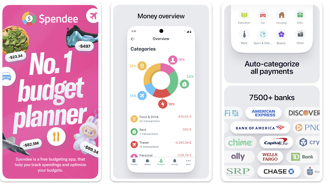 Spendee - Aplikasi Pengelola Keuangan Rumah Tangga