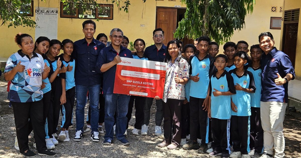 Telkom Salurkan 111.500 GB Kuota Internet