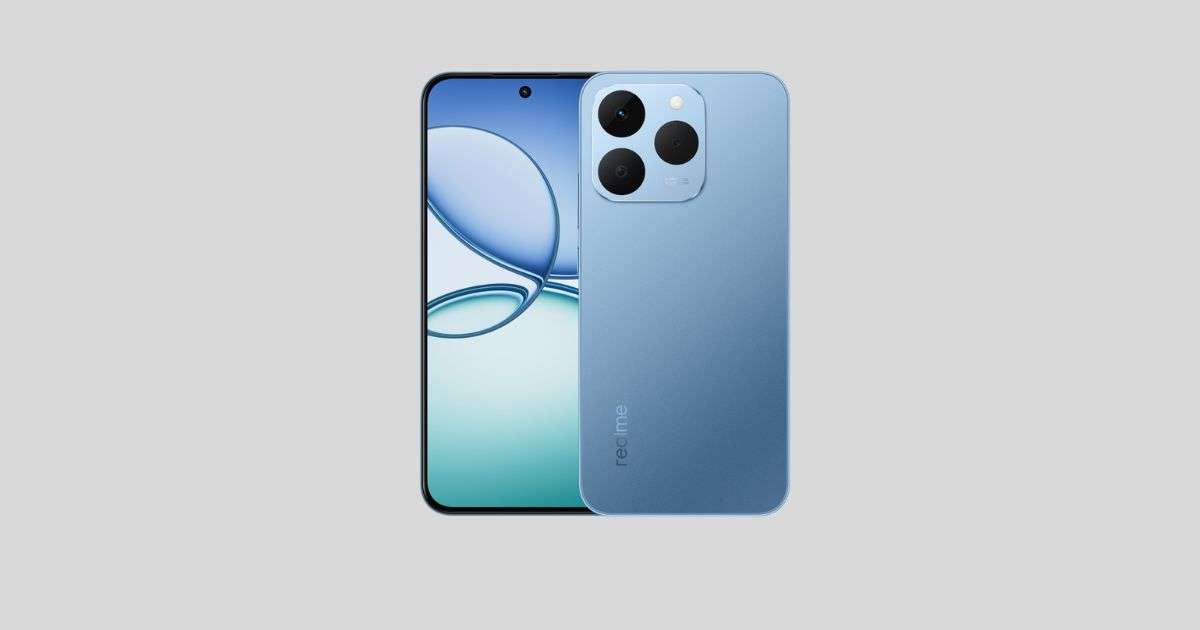 realme 15T 5G silk blue