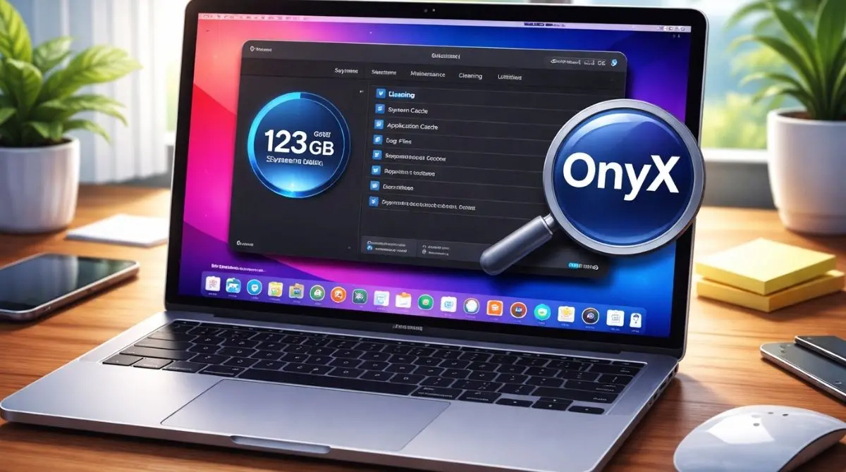 Bersihkan data stytem macbook dengan OnyX