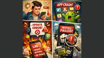 update Android bermasalah