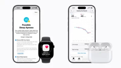 Apple Rilis Fitur Kesehatan di India - Sleep Apnea & Hearing Test