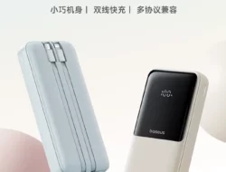 Baseus Rilis Power Bank 30W Kabel Ganda 20000mAh