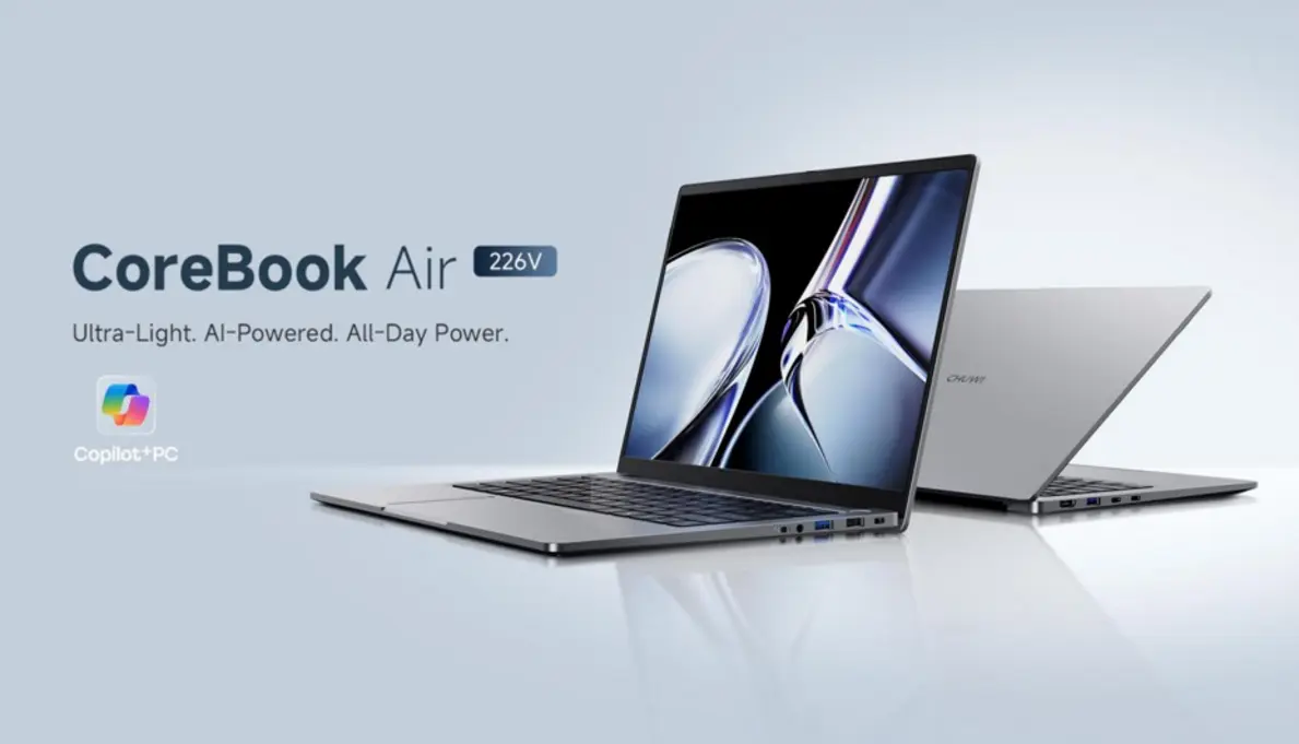 CHUWI CoreBook Air: Laptop Copilot+ PC Intel Lunar Lake, Layar 2.8K