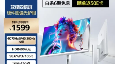Philips 27E2N5901RW: Monitor Dual Mode 4K 75Hz / FHD 300Hz