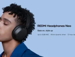 Redmi Headphones Neo: ANC 42dB, Baterai 72 Jam, Harga Terjangkau