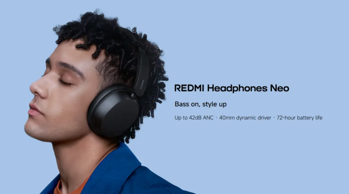 Redmi Headphones Neo: ANC 42dB, Baterai 72 Jam, Harga Terjangkau