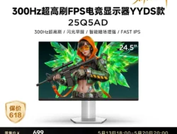 Thunderbird Q5AD Monitor 300Hz 599 Yuan