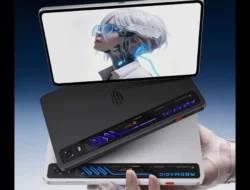 Red Magic Tablet 5 Pro Desain Transparan & RGB Liquid Cooling