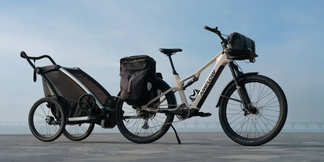 Amflow TL Carbon Meluncur, Sepeda Listrik Karbon dengan DJI Avinox M2
