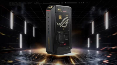ASUS ROG NUC 16 Edition 20: RTX 5090 & Desain Semi-Transparan