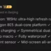 Bocoran Spesifikasi Redmi K100 Pro: Layar 185Hz, Kamera 200MP
