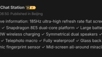 Bocoran Spesifikasi Redmi K100 Pro: Layar 185Hz, Kamera 200MP