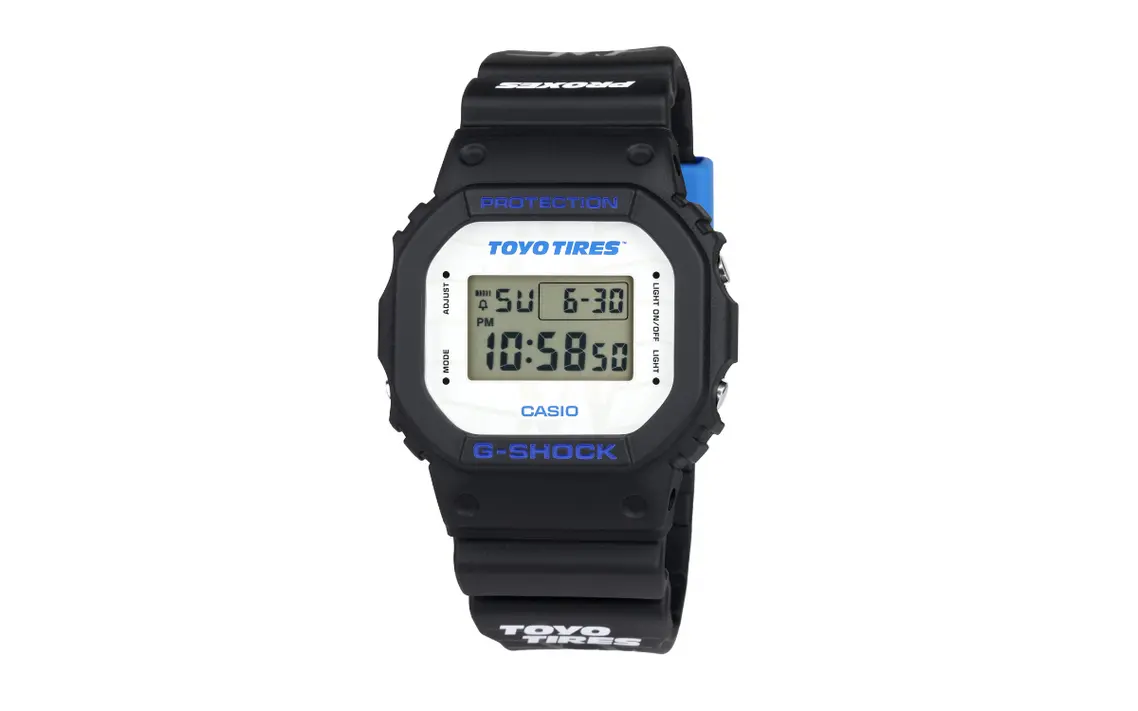 Casio Rilis G-Shock DW5600TT25-1 Kolaborasi Toyo Tires