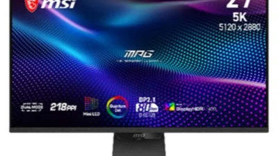 MSI Perkenalkan Monitor 5K Mini LED & QD-OLED AI di COMPUTEX 2026