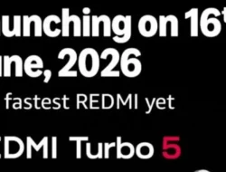Redmi Turbo 5 Rilis di India 16 Juni, Bawa Dimensity 8500 Ultra