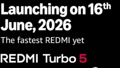 Redmi Turbo 5 Rilis di India 16 Juni, Bawa Dimensity 8500 Ultra