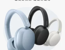 REDMI Umumkan Headphone Over-Ear Peredam Bising Pertama