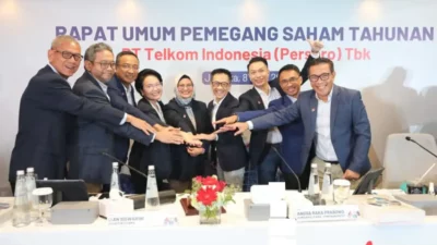 RUPST Telkom: Dividen Rp21,9 Triliun & Buyback Saham Rp4 T