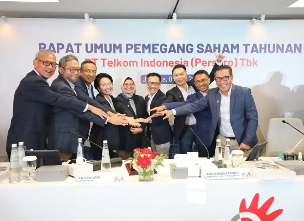 RUPST Telkom: Dividen Rp21,9 Triliun & Buyback Saham Rp4 T