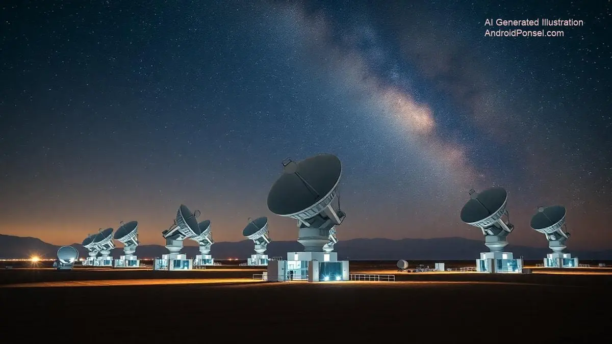 Teleskop Array Komersial Tiongkok, Tangkap 4.000 Target