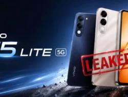 Vivo T5 Lite 5G Bocor: Layar 120Hz, Baterai 6500mAh