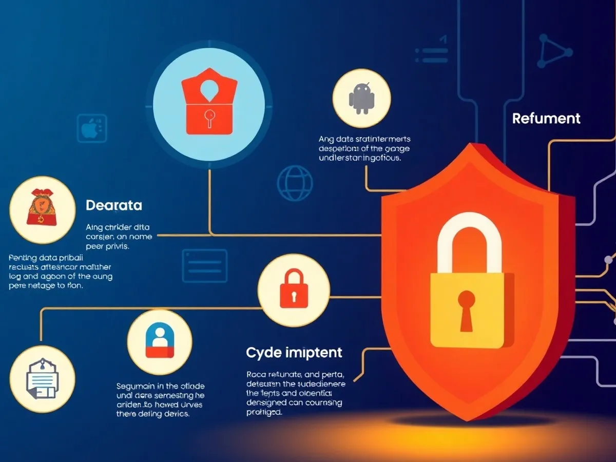 Ilustrasi mengapa cybersecurity penting? - cybersecurity adalah - karya ilustrasi AI