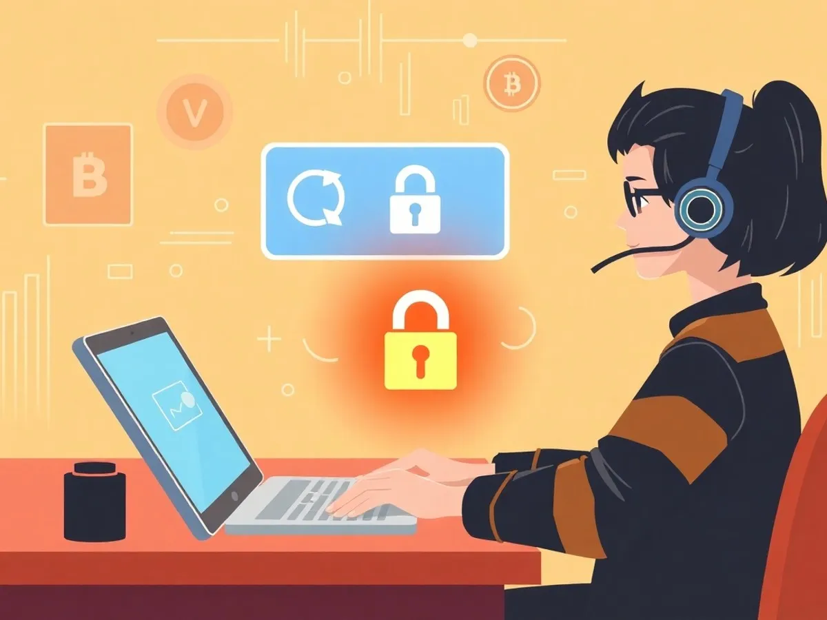 Ilustrasi cybersecurity untuk individu - cybersecurity adalah - karya ilustrasi AI