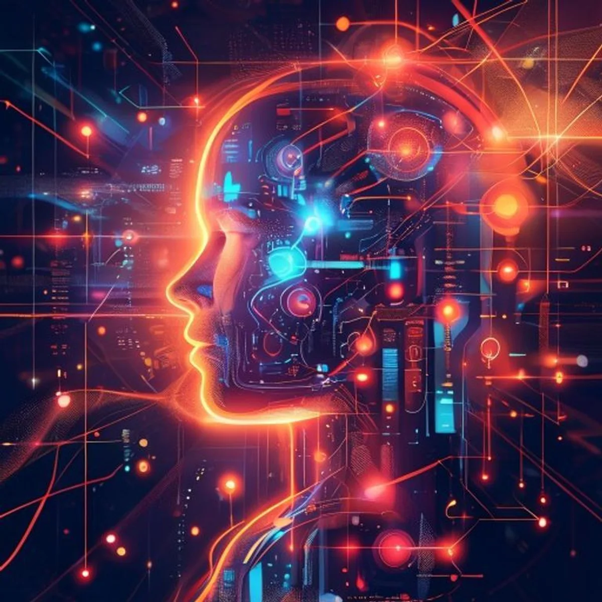 Ilustrasi masa depan AI Governance tata kelola kecerdasan buatan - AI Governance - karya ilustrasi AI