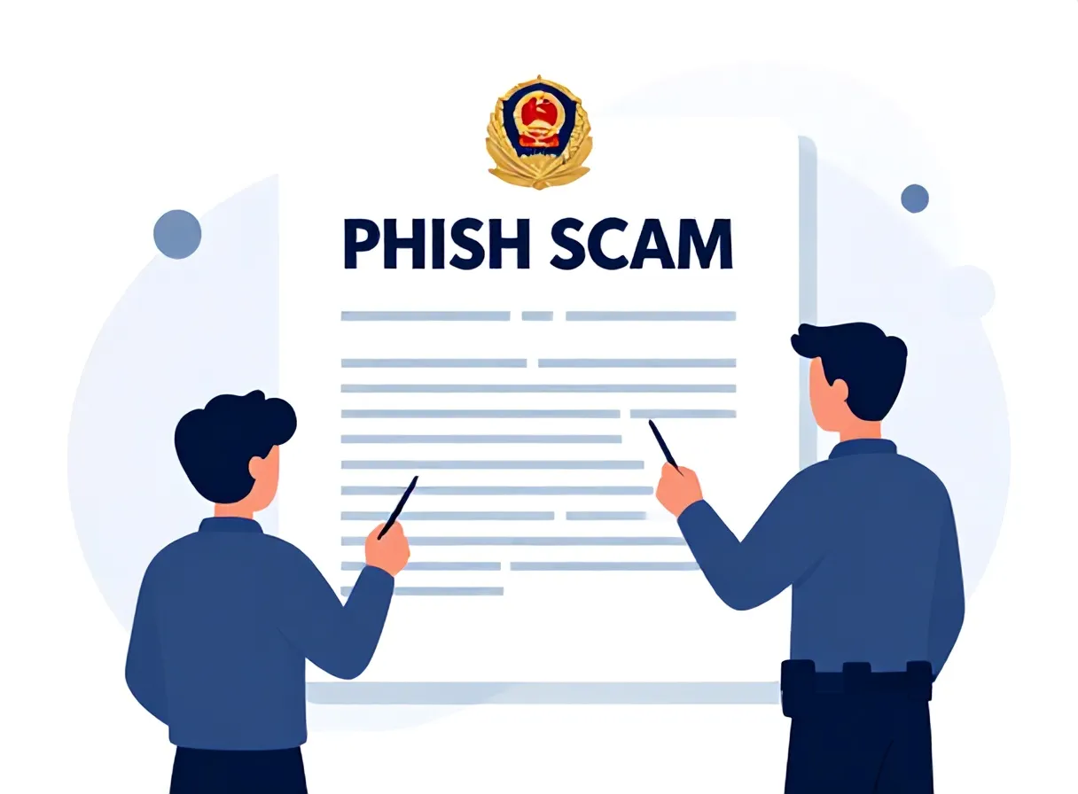 Ilustrasi cara melaporkan phishing ke BSSN Kominfo bank - phishing adalah - karya ilustrasi AI