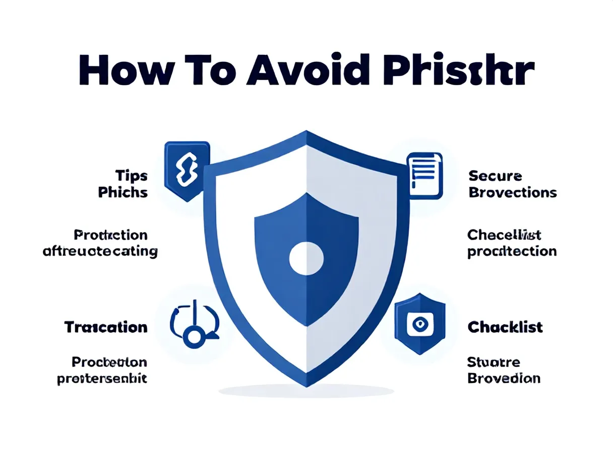Ilustrasi cara melindungi diri dari phishing tips tools gratis - phishing adalah - karya ilustrasi AI