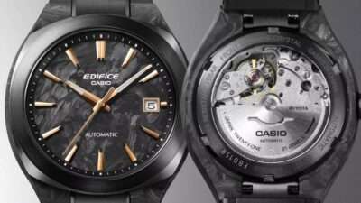 Casio Edifice EFK-200 jam tangan forged carbon - sumber dari Gizmochina
