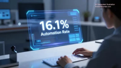 Claude Fable 5 Capai Otomatisasi 16,1% di Remote Labor Index