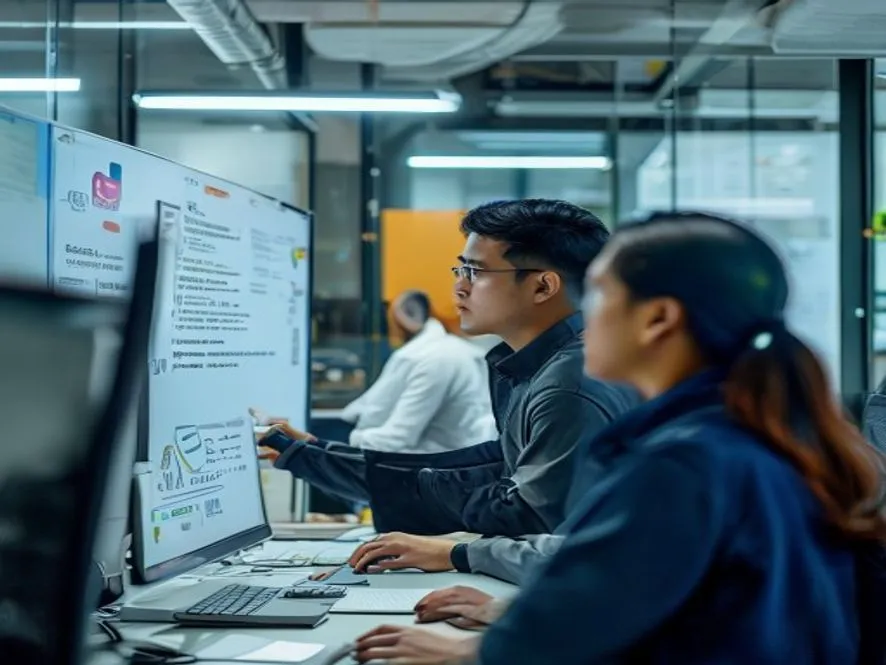Ilustrasi cloud workload security bisnis Indonesia fintech e-commerce - cloud workload security adalah - karya ilustrasi AI