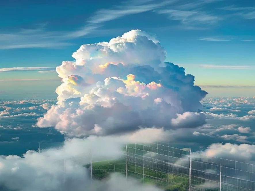 Ilustrasi sovereign cloud solusi kedaulatan data Indonesia - cybersecurity sovereignty adalah - karya ilustrasi AI