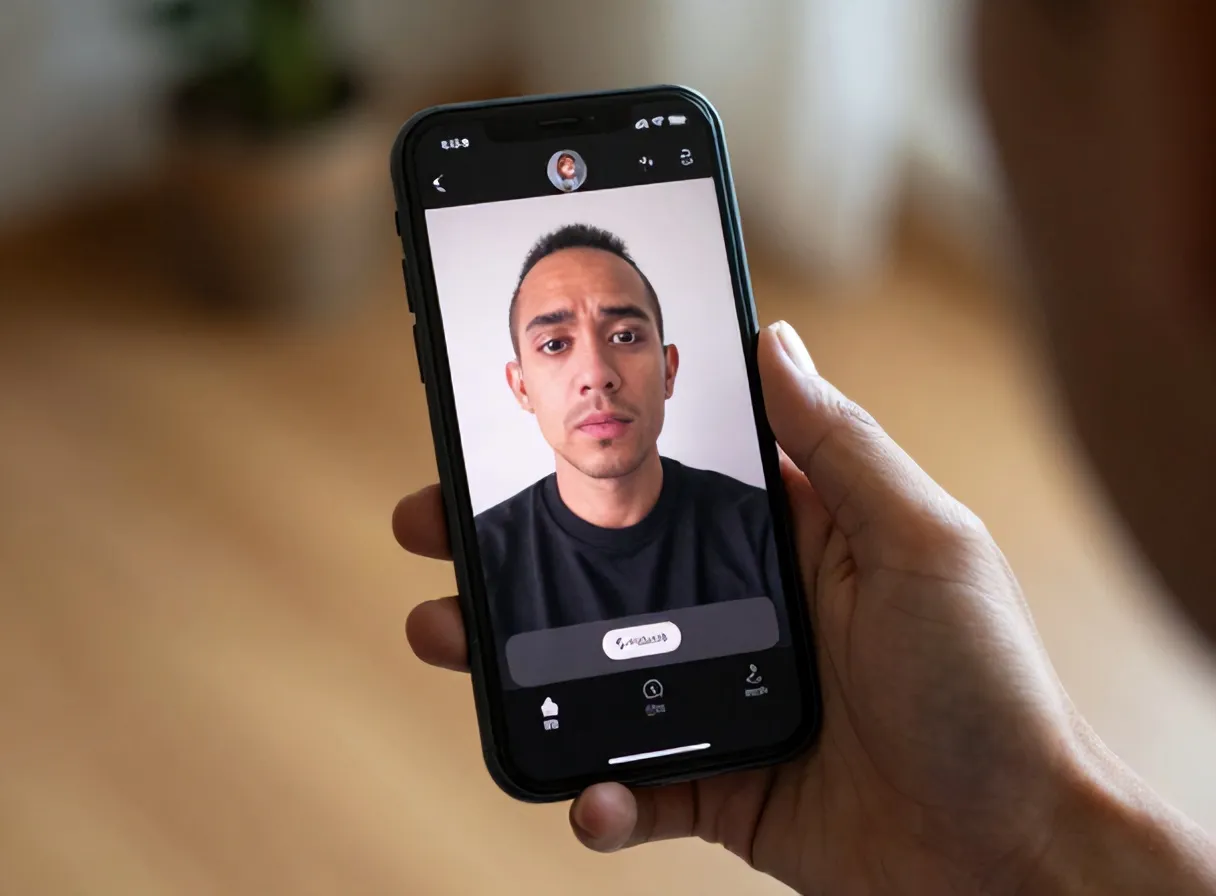 Ilustrasi jenis deepfake scam - Deepfake Scam - karya ilustrasi AI
