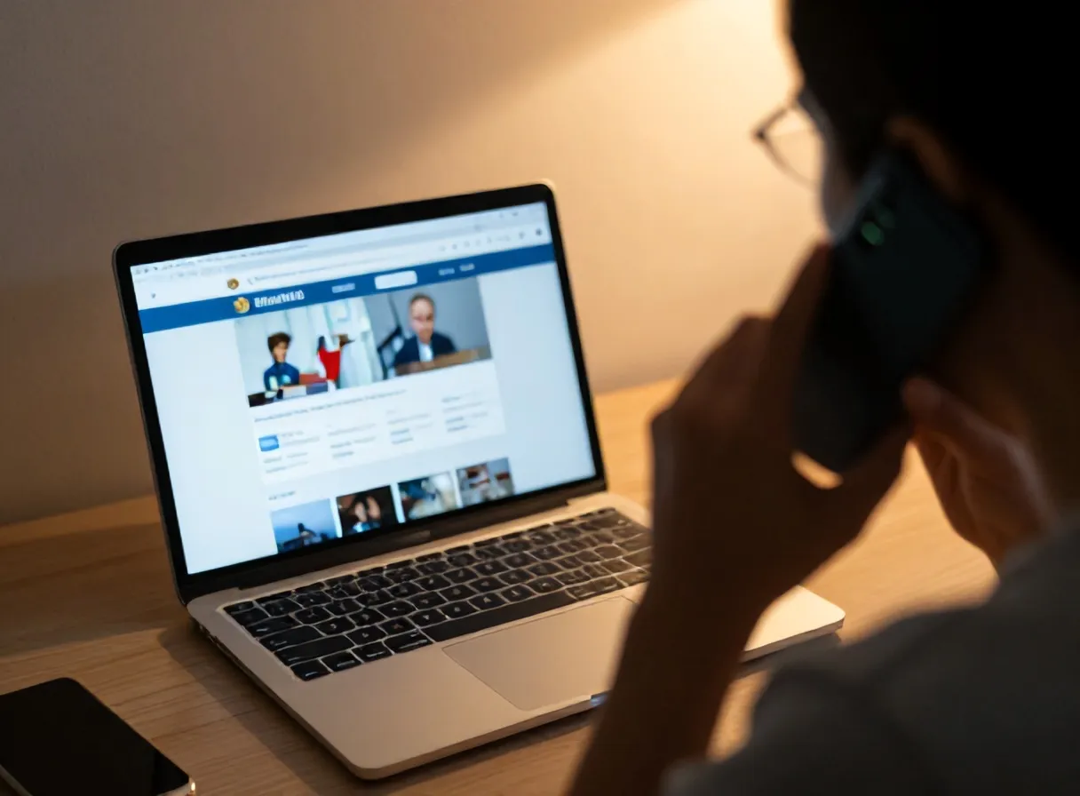 Ilustrasi cara mengatasi deepfake scam - Deepfake Scam - karya ilustrasi AI