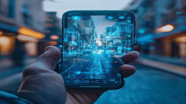 Ilustrasi augmented reality - augmented reality adalah - karya ilustrasi AI