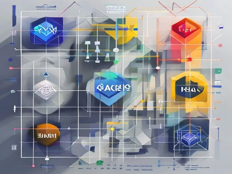 Ilustrasi framework HCAI global: Stanford HCAI, Google PAIR, dan Microsoft HAX - karya ilustrasi AI