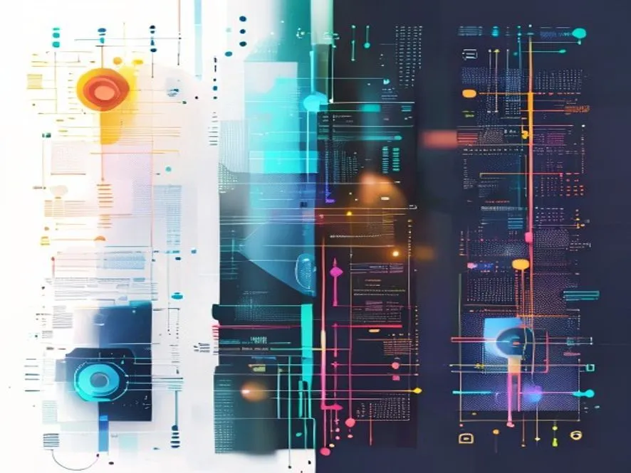 Ilustrasi firewall adalah - berbagai jenis lapisan keamanan digital berdampingan - firewall adalah - karya ilustrasi AI