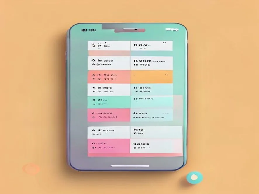 Ilustrasi cara mengatur screen time - cara mengatur screen time - karya ilustrasi AI