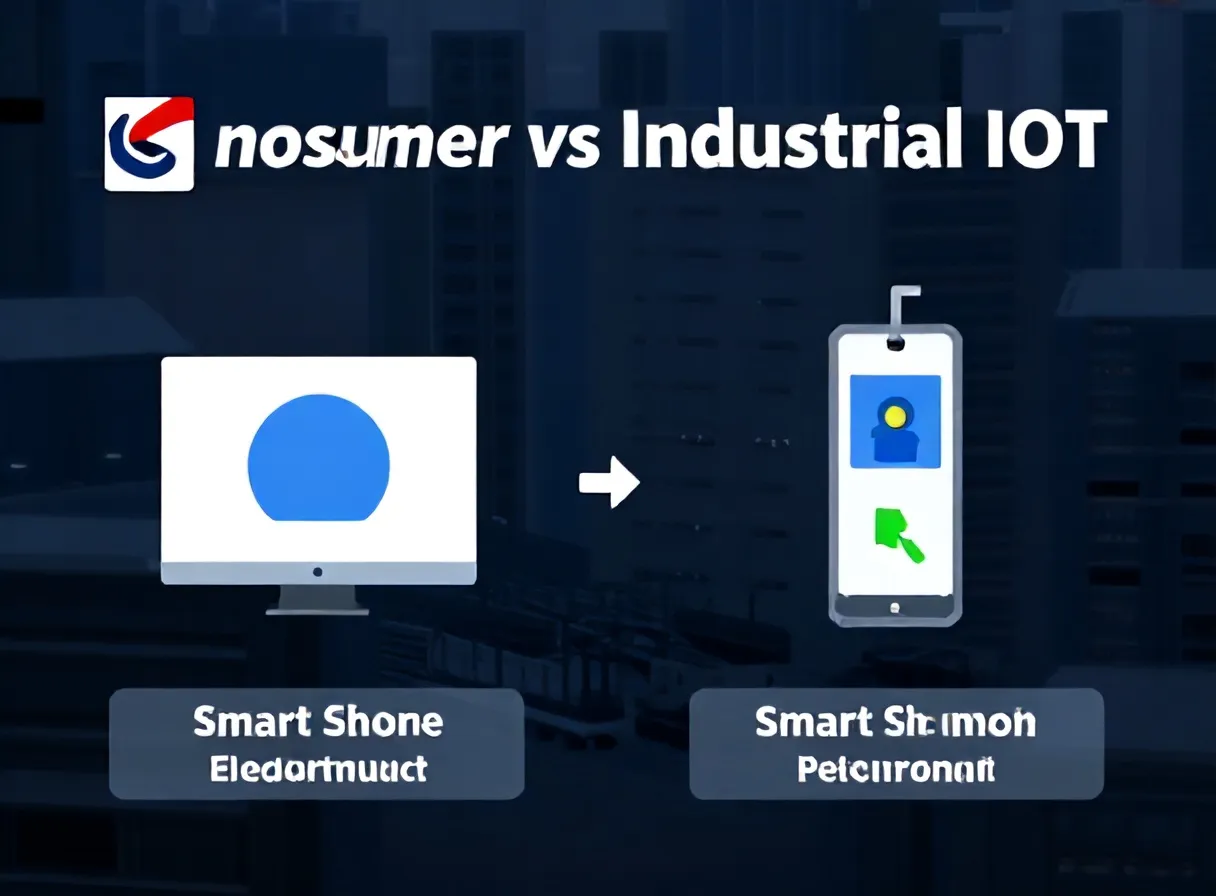Ilustrasi jenis-jenis internet of things - internet of things adalah - karya ilustrasi AI
