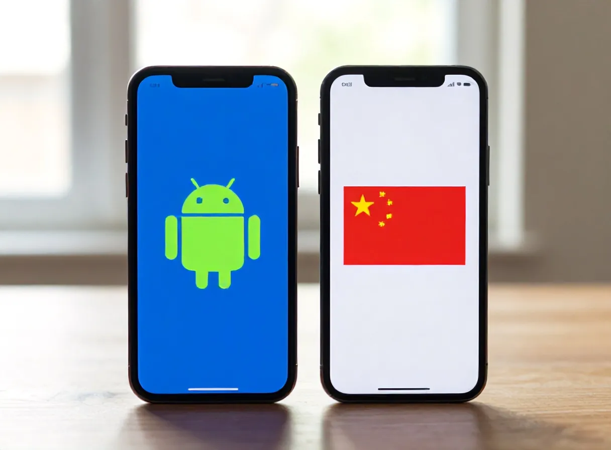 Ilustrasi malware android ios - malware adalah - karya ilustrasi AI