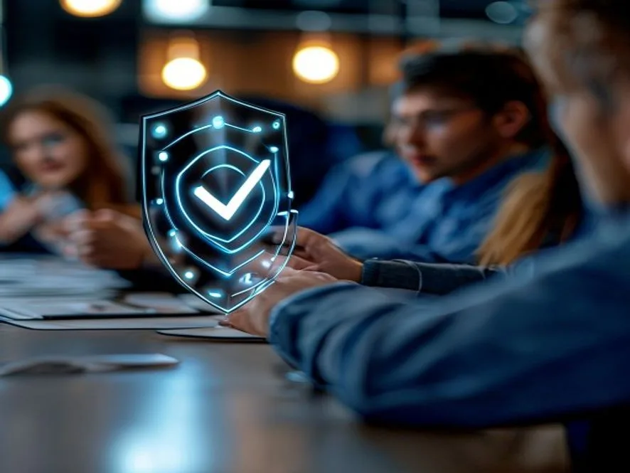 Ilustrasi implementasi passwordless di organisasi bisnis - passwordless authentication adalah - karya ilustrasi AI